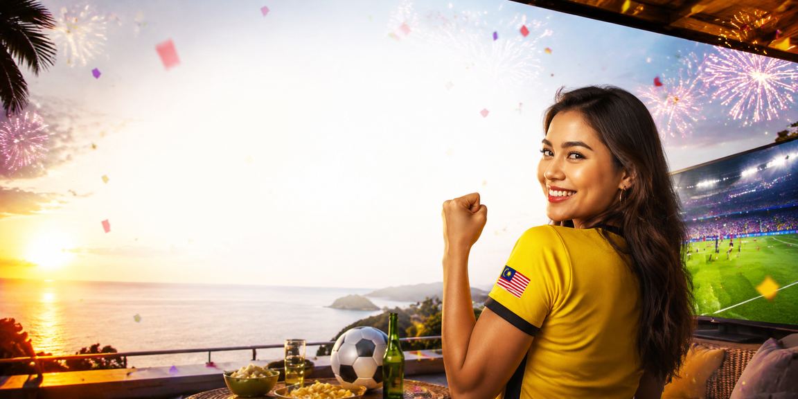 Peminat bola sepak menikmati taruhan sukan tempatan secara dalam talian